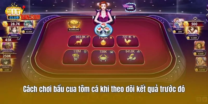 Cách Chơi Bầu Cua Tôm Cá Nhận Thưởng Lớn Tại Hitclub 4 Cách chơi bầu cua tôm cá khi theo dõi kết quả trước đó